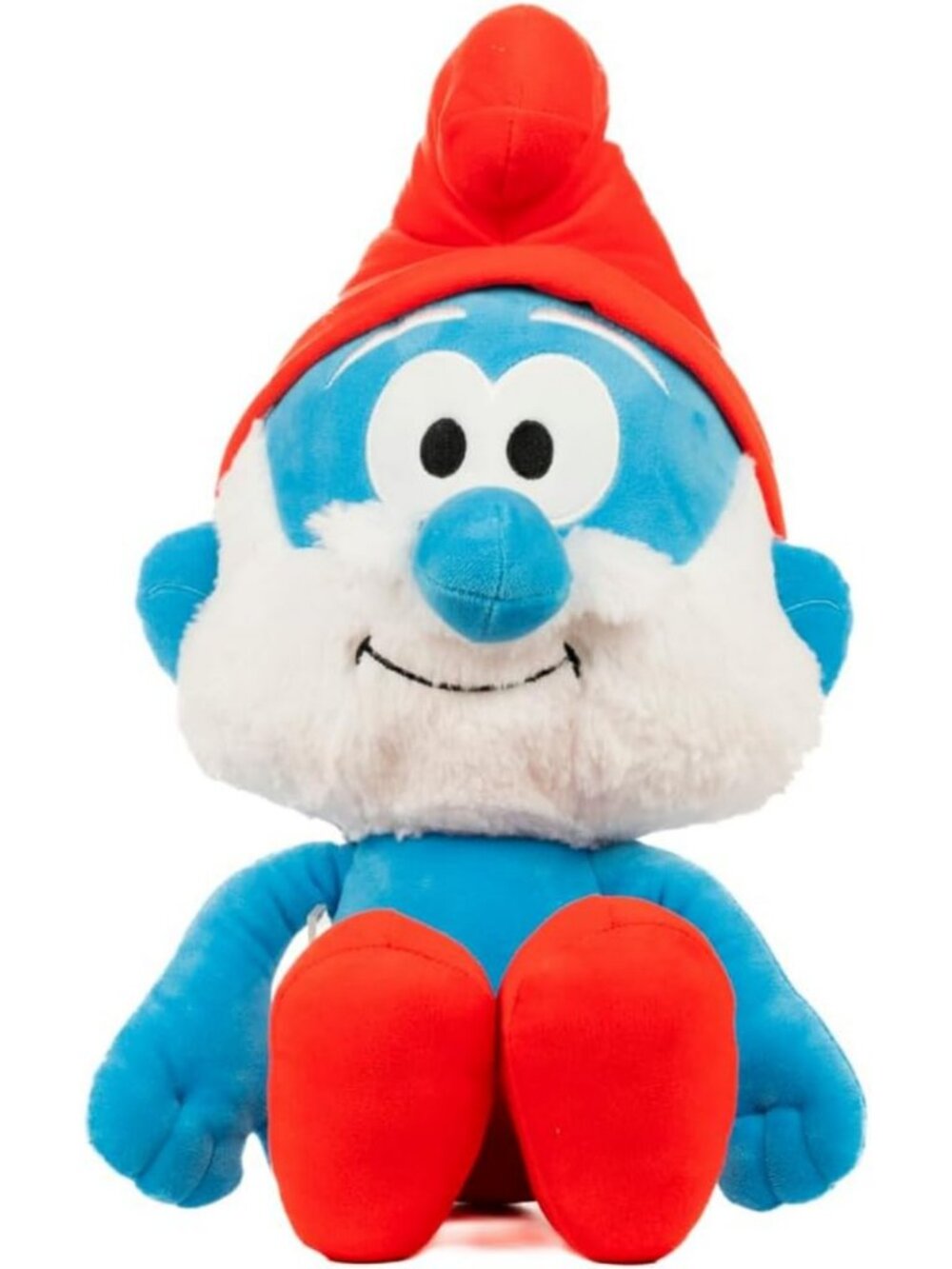 Cozy Super Soft Papa Smurf Cuddle Pillow Buddy | Adorable Collectible Decor